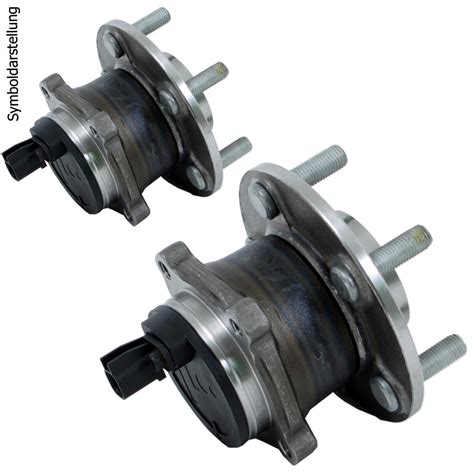 2x Radnabe Radlagersatz Set Vorne für Skoda Fabia 1 6Y5 2 542