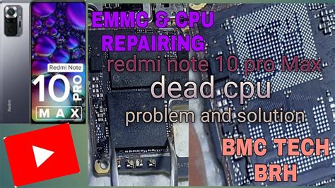 Redmi Note 10 Pro Max Cpu Problem Redmi Note 10 Pro Max Cpu Solution Youtube