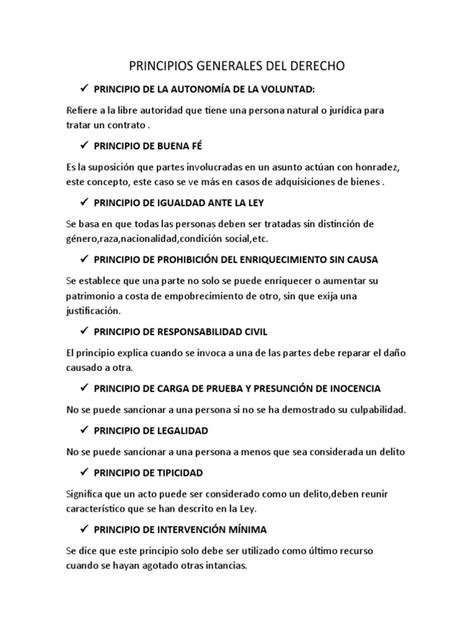 Principios Generales Del Derecho Pdf