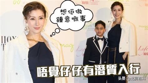 李嘉欣一家三口同台兒子正面曝光，首談復出感受否認4天拿5000萬 每日頭條