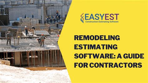 Ppt An Overview Of Remodeling Estimating Software Powerpoint