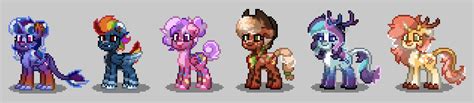 Ponytown Mane Six By Fizzmitz On Deviantart