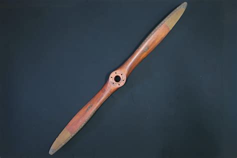 Lot 1 Vintage Sensenich Wooden Aircraft Propeller Van Metre Auction