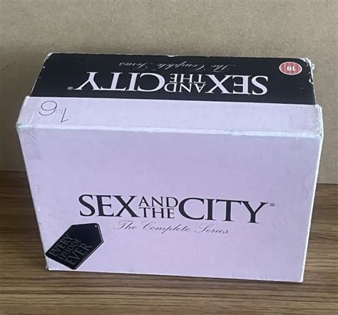 Sex And The City Complete Series Collection Shoe Box Dvd Set Seasons