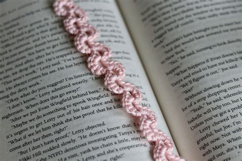 Crescent Bookmark Crochet Pattern Etsy