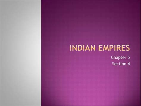 Ppt Indian Empires Powerpoint Presentation Free Download Id2419560