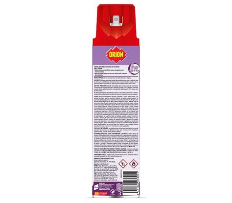 Insecticida Floralmoscas Y Mosquitos Orion 600 Ml Aerosol