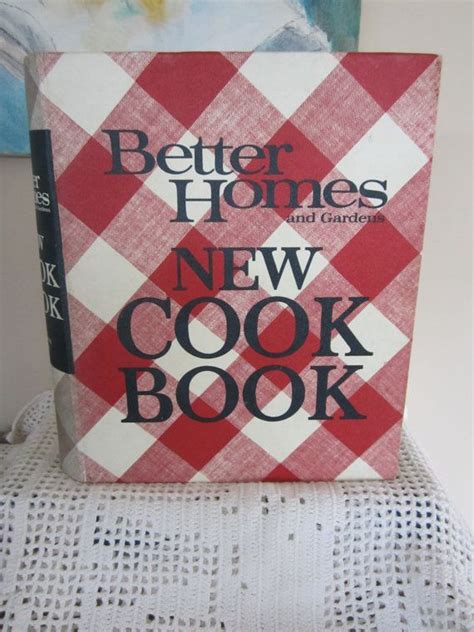 Vintage Better Homes And Gardens New Cook Book 1968 Etsy Better Homes And Gardens Home And