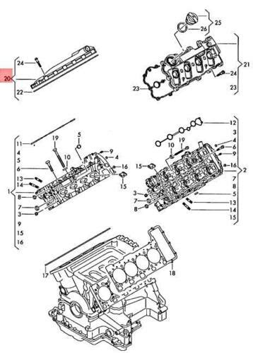 New Audi Vw Seat A Allroad Quattro Avant Cylinder Head Cover