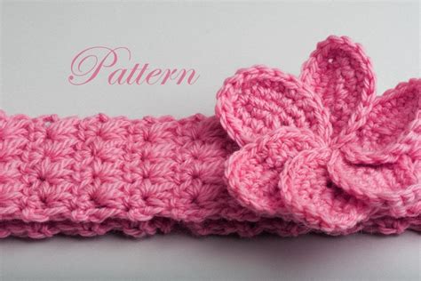 Crochet Patterns For Baby Headbands At Evan Bennett Blog