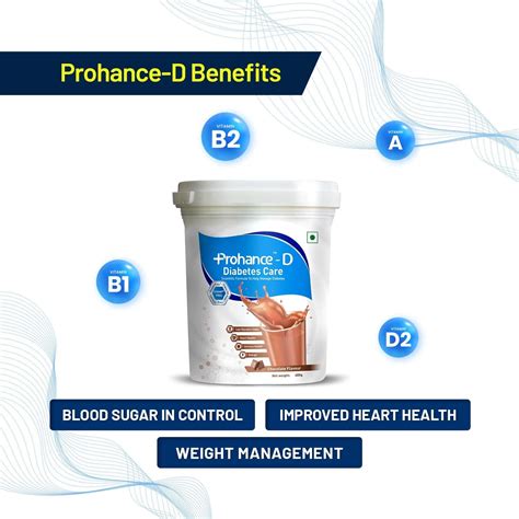 Buy Prohance D Chocolate Diabetes Care Powder Sugar Free Bottle Of