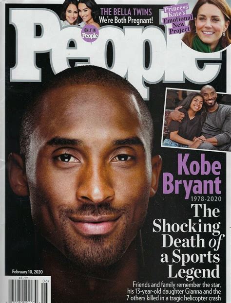 People Magazine February Kobe Bryant Kobe Bryant