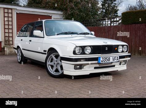 Bmw E30 Estate 3 Series Modern Classic Car Stock Photo Alamy