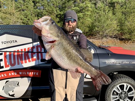 Big Bass Caught On Lake Nacogdoches