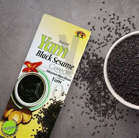 Hei Hwang Yam Black Sesame Powder No Sugar G Lazada