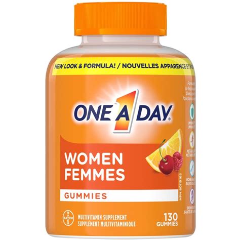 One A Day Women S Multivitamin Gummies Daily Gummy Vitamins For Women With Vitamins A C D