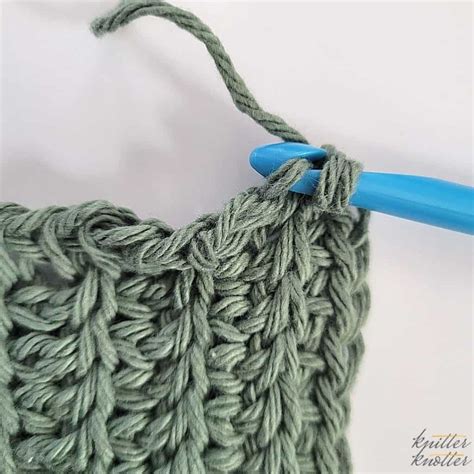 Tunisian Crochet Tutorial Twisted Simple Stitch 2 Ways KnitterKnotter