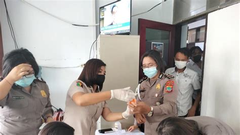 Puluhan Personel Polda Sulut Terkejut Ada Tes Urine Mendadak Regional