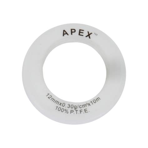 Apex White Teflon Tape Ideal For Pipe Thread Sealing Surya Products