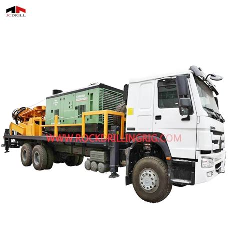 CSD200A Factory Price 300m Depth Truck Mounted Borehole Drill Machine