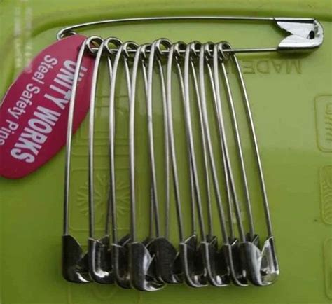 Silver Steel Safety Pins 4inch At Best Price In Patan Id 2848950368591