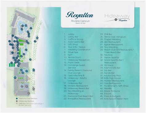 Hideaway At Royalton Riviera Cancun Map Athene Patricia