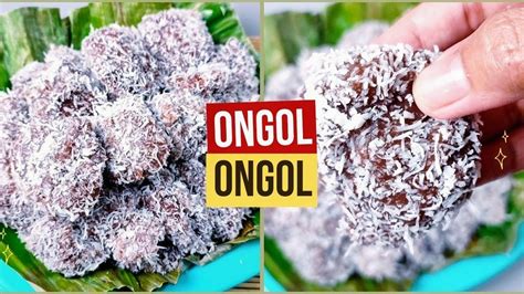 RESEP ONGOL ONGOL Dari Tapioka KANJI Ide Jajanan Pasar Untuk Suguhan