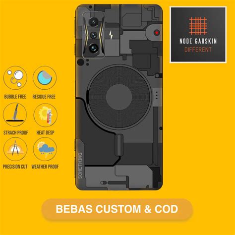 Garskin Skin Poco F Gt Fullbody Bisa Custom Something Dark Edition