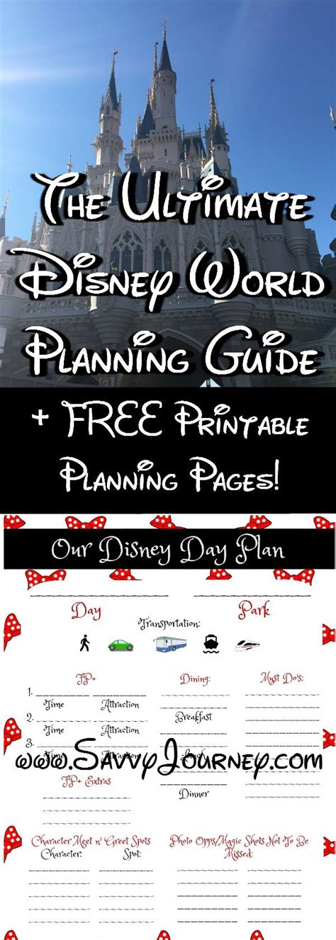 The Ultimate Disney World Planning Guide Disney World Trip Walt