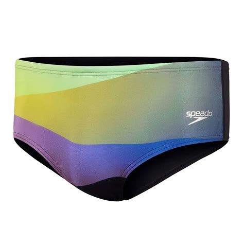 Speedo Allover Digital 14 Cm Badeslip Mehrfarbig Swiminn