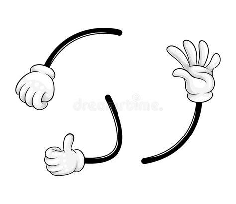 Animation Cartoon Glove Hand Stock Illustrations – 401 Animation ...