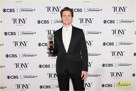 Jonathan Groff Tears Up After Winning First Tony Award Gives Touching