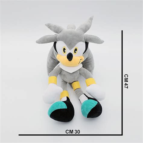 The Hedgehog Plush 47cm – Silver - Ticky Toy