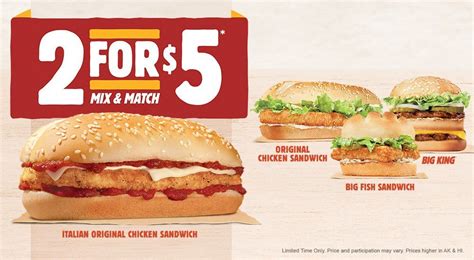 Burger King Menu Original Chicken Sandwich - nofakeyellow