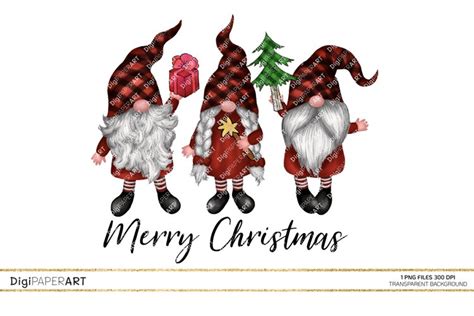 Christmas Gnomes Png Ready To Print Sublimation