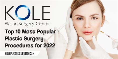 Top 10 Most Popular Plastic Surgery Procedures