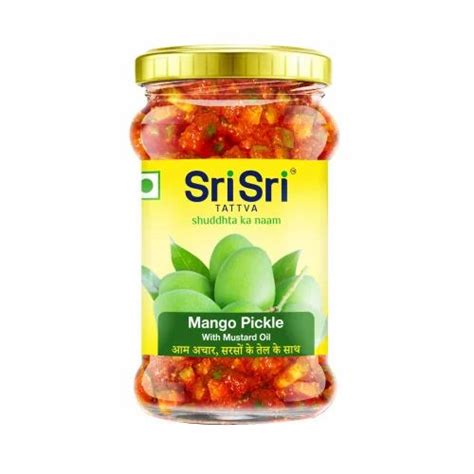 Sri Sri Tattva Mustard Oil Mango Pickle At Rs Jar Mango Pickle In