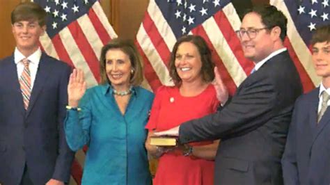 Nebraska Congressman Elect Mike Flood Takes His Oath Of Office