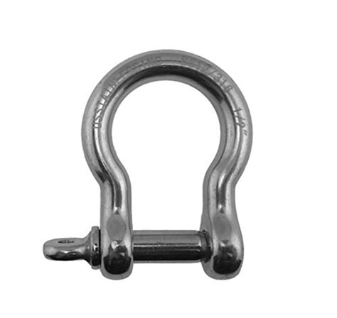 Stainless Steel 316 Forged Bow Shackles 12 13mm Marine Grade Us