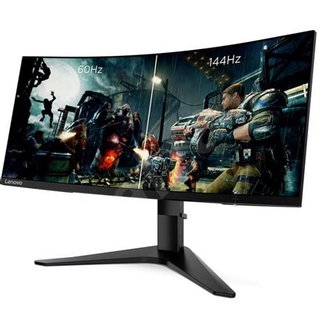 Lenovo G34W 10 cet excellent écran gaming incurvé WQHD 144 Hz