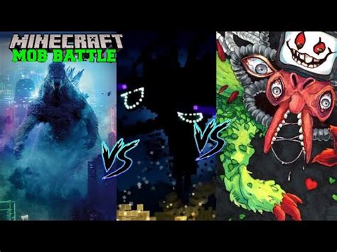 Wither Storm Vs Omega Flowey And Shin Destroyer Vs Godzilla