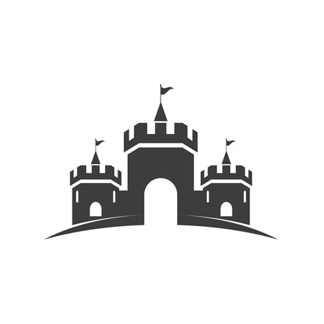 Castle Vector Illustration Icon 13095659 Vector Art At Vecteezy