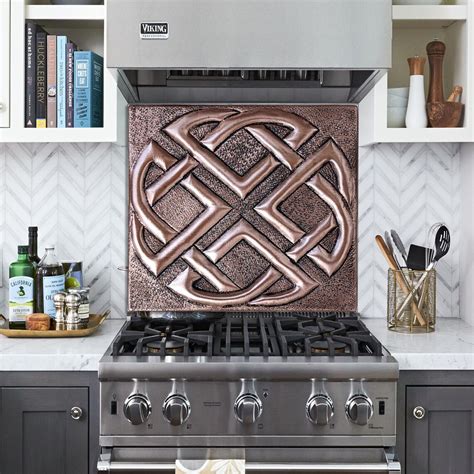 Copper Tile For Kitchen Backsplash Fireplace And Other Etsy