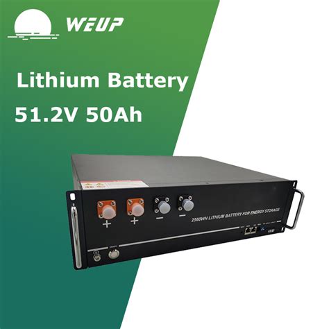 Solar Battery Lifepo4 48v 51 2v 50ah For Residential Commercial Energy Storage System China