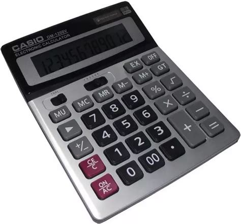 Calculadora Casio Grande 12 Dígitos MercadoLibre