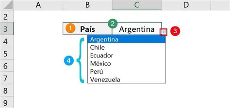 C Mo Hacer Una Lista Desplegable En Excel