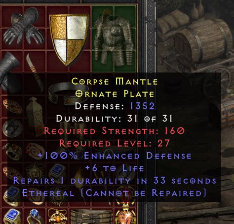 Perfect Def Eth Rep Lld Armor Topic D2jsp