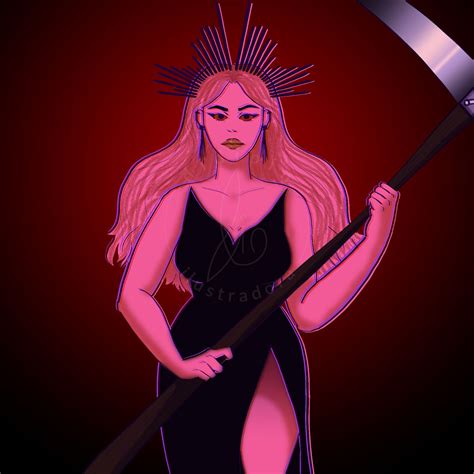 Queen of the Underworld, Persephone by didipin on DeviantArt