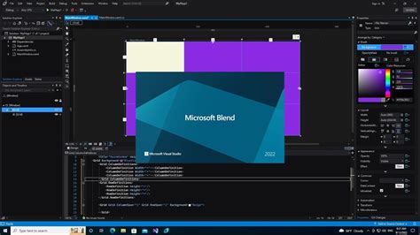 Wpf Project Using Blend For Visual Studio Youtube