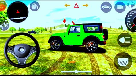 Indian Car Game Simulator Game Video Very Dangerous Stunt In The Road